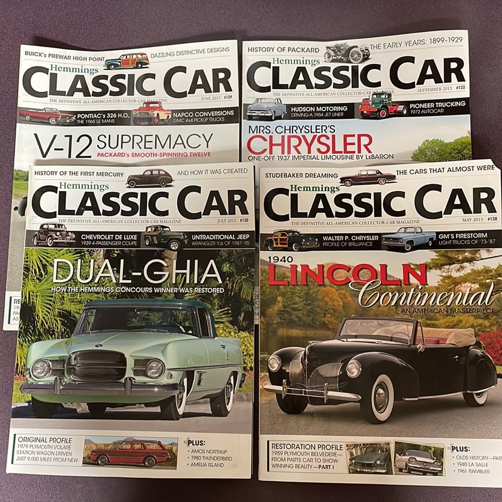 Hemings Classic Car Magazines
